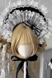 Flower Banquet Humanoid Night Doll Lolita Bonnet Collar