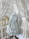 Flower Banquet Humanoid Night Doll Lolita Dress and Cape