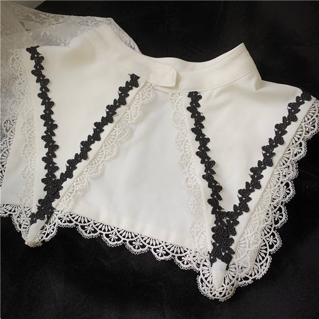 Flower Banquet Humanoid Night Doll Lolita Bonnet Collar