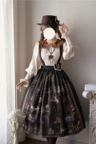 Miss Point ～German Bookshelf～ Vintage Classic Lolita SK