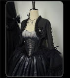 Susin Butterfly Bone Gothic Lolita Dress, Skirt, Blouse, Short Coat and Corset