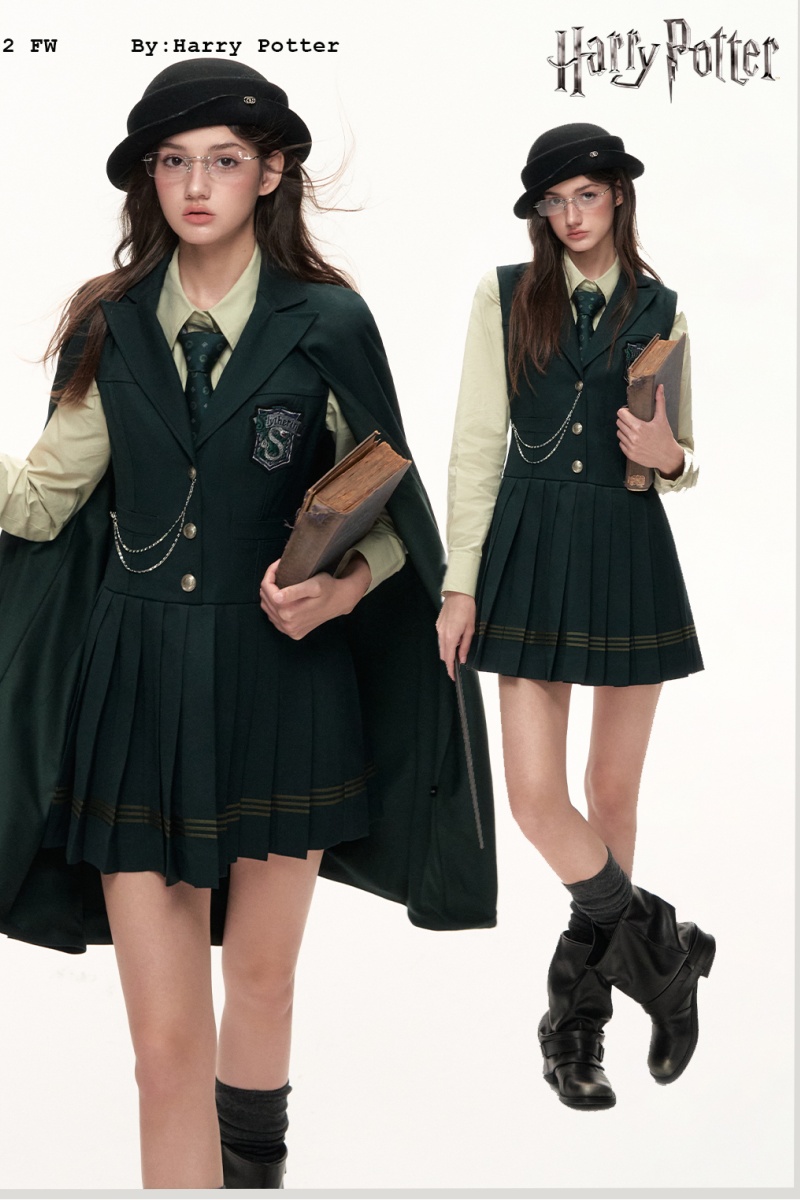 Kyouko & Harry Potter Co-signed JK Uniform Skirt Harry Potter Cosplay