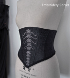 Susin Butterfly Bone Gothic Lolita Dress, Skirt, Blouse, Short Coat and Corset