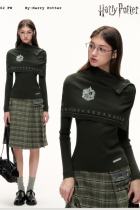 Kyouko & Harry Potter Collaborated Slim Two Pieces Top Plaid Skirt Harry Potter Outfit
