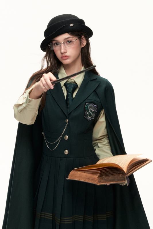 Kyouko & Harry Potter Collaborated Vest Dress Cape Set Harry Potter Clothes