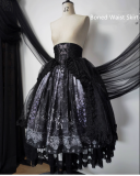 Susin Butterfly Bone Gothic Lolita Dress, Skirt, Blouse, Short Coat and Corset