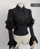 Susin Butterfly Bone Gothic Lolita Dress, Skirt, Blouse, Short Coat and Corset