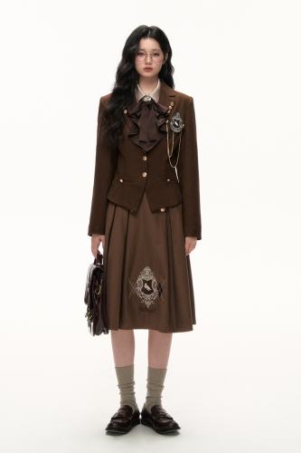 Kyouko & Harry Potter Collaborated British Style Coat Skirt Set Harry Potter Outfit