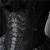 Susin Butterfly Bone Gothic Lolita Dress, Skirt, Blouse, Short Coat and Corset