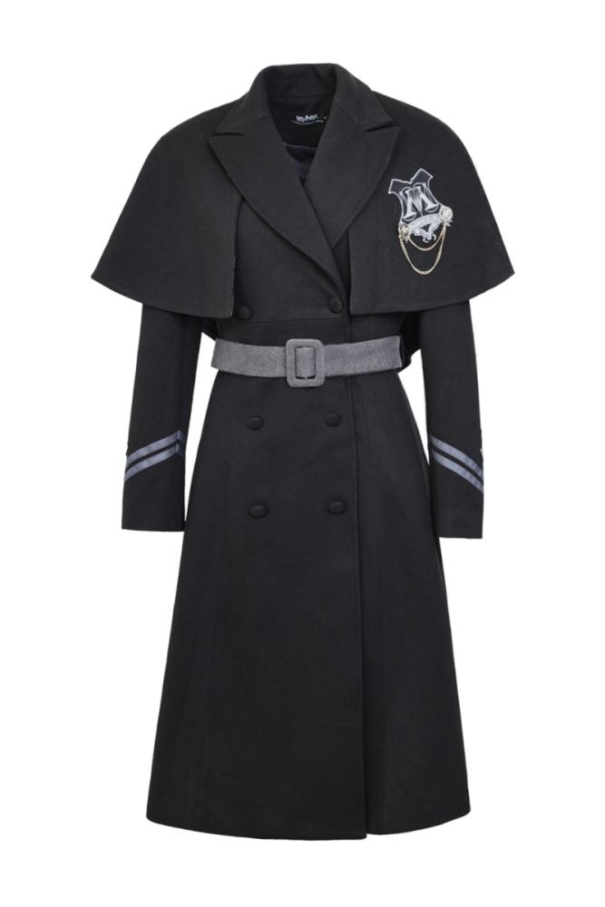 Kyouko & Harry Potter Collaborated Black Cape Overcoat Harry Potter Outfit