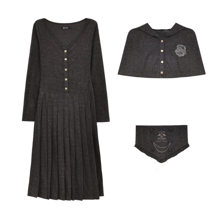 Kyouko & Harry Potter Collaborated Knitted Dress Set Harry Potter Clothes