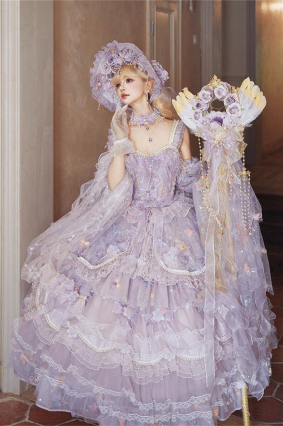 Cat Fairy  Runaway Princess Elegant Qi Lolita JSK