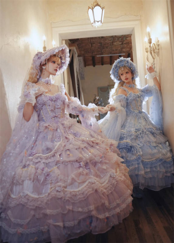 Cat Fairy  Runaway Princess  Elegant Qi Lolita JSK