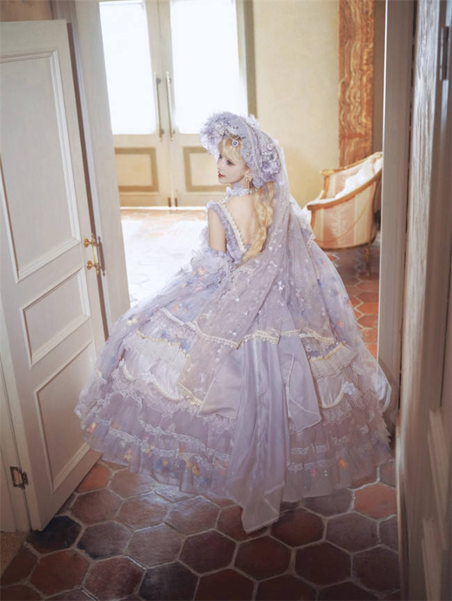 Cat Fairy Runaway Princess Elegant Qi Lolita JSK | My Lolita Dress Official