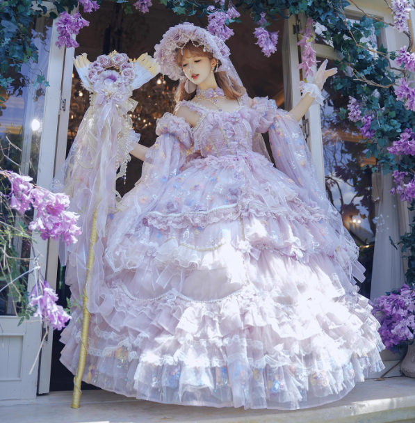 Cat Fairy  Runaway Princess Elegant Qi Lolita JSK