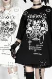 AO Space The Netherworld Punk Print T Shirt Jirai Kei Fashion