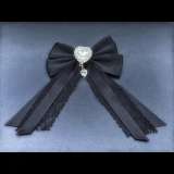 Angel Share Stripe Lacework Purple Set Jirai Kei Outfits