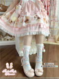 Roji  and Momo Sweet Print Lolita Short Socks