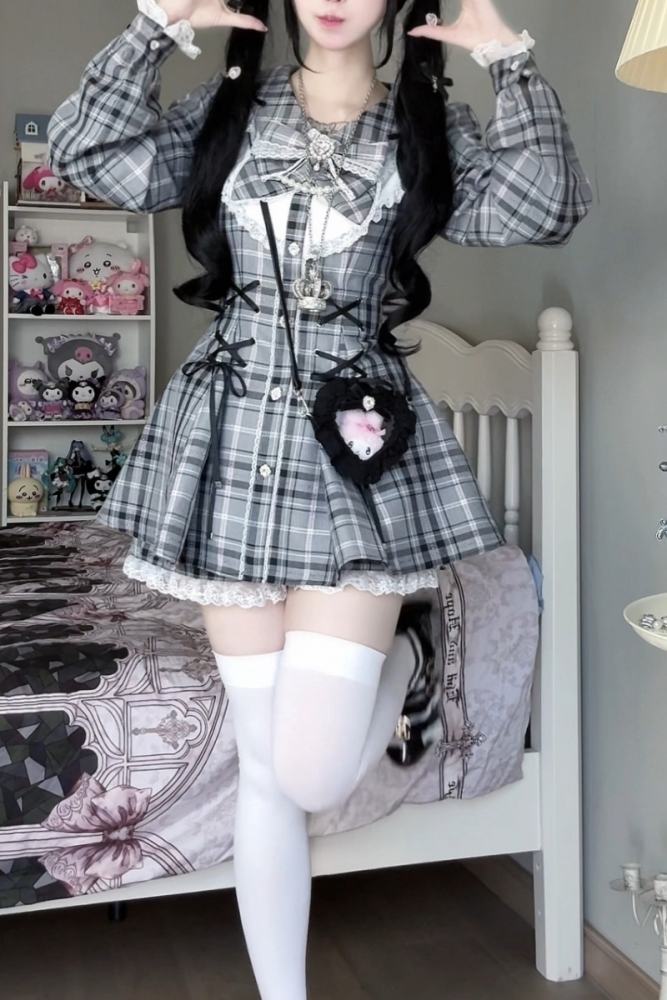 Ginga U Rabbit Doll Pink Set Jirai Kei Clothes