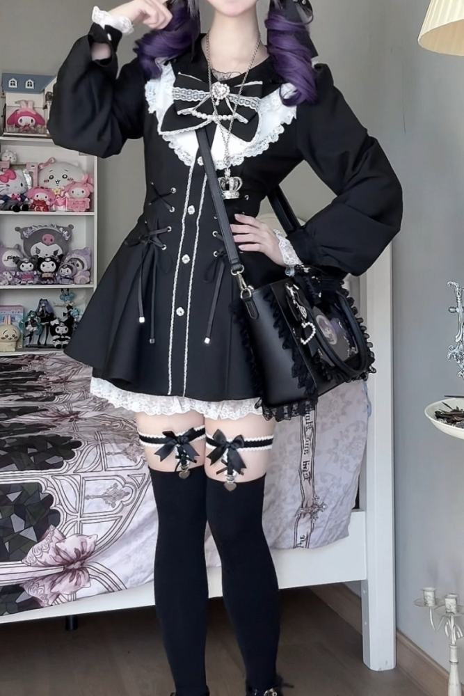 Ginga U Rabbit Doll Pink Set Jirai Kei Clothes