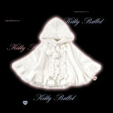 Kitty Bxllet Fluffy Sweetheart Hoodie Cape Jirai Kei Outfits