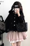 Kitty Bxllet Fluffy Sweetheart Hoodie Cape Jirai Kei Outfits