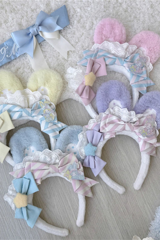 Sanrio MOMO Collaborated Stars Jelly 1.0 Sweet Headdress Wristcuffs