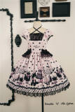 V-castle and Ms LUTRA Collaborated Lolita Dress Cape and Hair Accessories