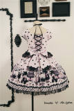V-castle and Ms LUTRA Collaborated Lolita Dress Cape and Hair Accessories