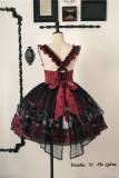 V-castle and Ms LUTRA Collaborated Lolita Dress Cape and Hair Accessories