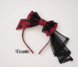 V-castle and Ms LUTRA Collaborated Lolita Dress Cape and Hair Accessories