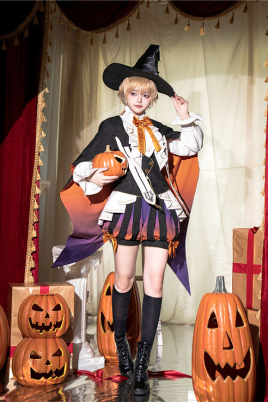 Halloween Festival Night Ouji Lolita Gothic Style