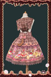 Infanta Cream Kitten Sweet Lolita Salopette