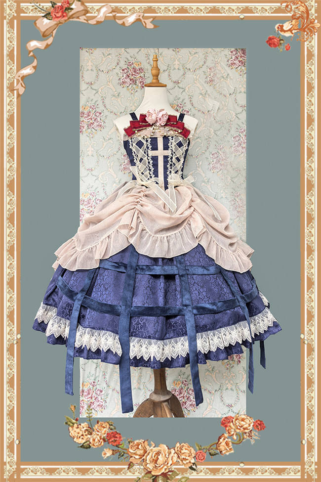 Infanta Lilith's Cage Lolita Dress and Headband