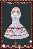 Infanta Cream Kitten Sweet Lolita Salopette