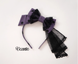 V-castle and Ms LUTRA Collaborated Lolita Dress Cape and Hair Accessories