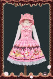 Infanta Cream Kitten Sweet Lolita Salopette