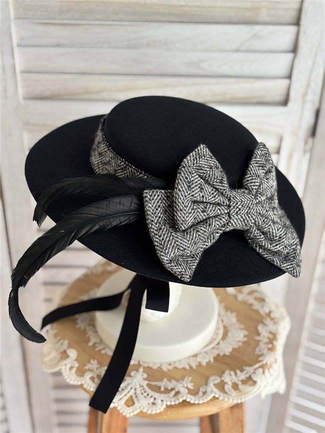 Miss Point Earl Grey Tea 2.0 Retro Lolita Hat Accessories