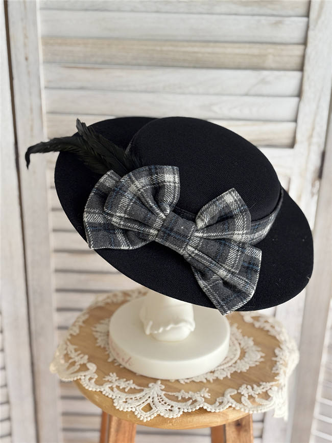 Miss Point Earl Grey Tea 2.0 Retro Lolita Hat Accessories