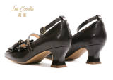 Iris Corolla Picture Frame Real Leather Bows Shoes