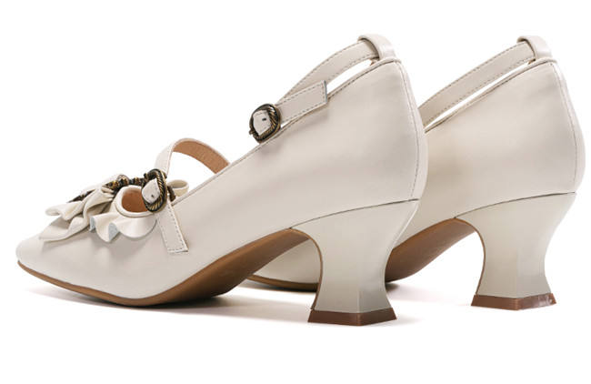 Iris Corolla Picture Frame Real Leather Bows Shoes