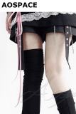 AO Space Lacework Above Knee High Leg Covers Jirai Kei Fashion
