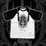 AO Space Candle Night Printed Short Sleeve T Shirt Jirai Kei Clothing