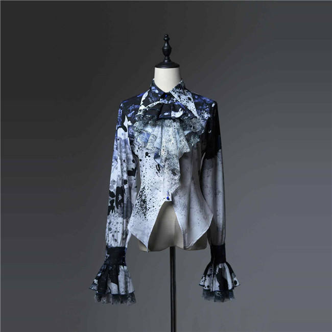 Lilith House Horrible Wonderland Long Sleeves Lolita Blouse