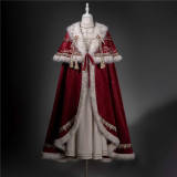 Imperial Coronation Women's Fleece-lined Thick Warm Cape and One Piece