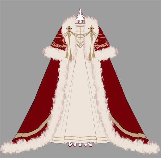 Imperial Coronation Women's Fleece-lined Thick Warm Cape and One Piece