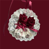 Burgundy Roses Old School Floral Lolita Dress,  Cape, Blouse and Accessories