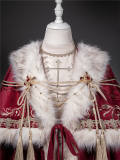 Imperial Coronation Women's Fleece-lined Thick Warm Cape and One Piece