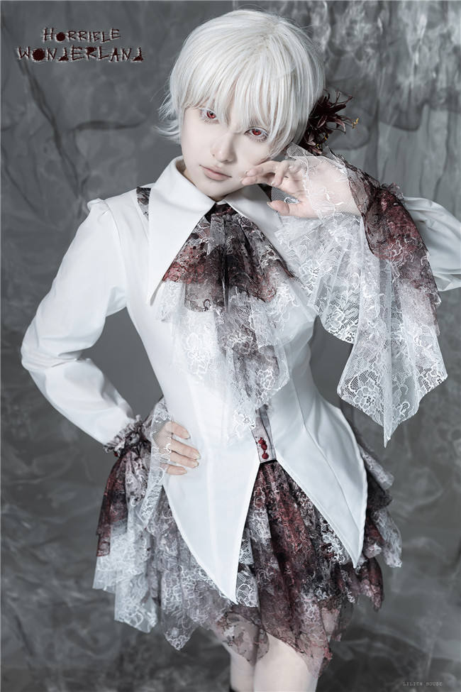 Lilith House Horrible Wonderland Gothic Jabot/Necktie