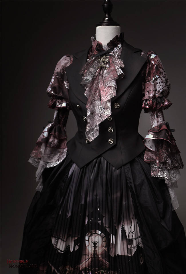 Lilith House Horrible Wonderland Gothic Jabot/Necktie
